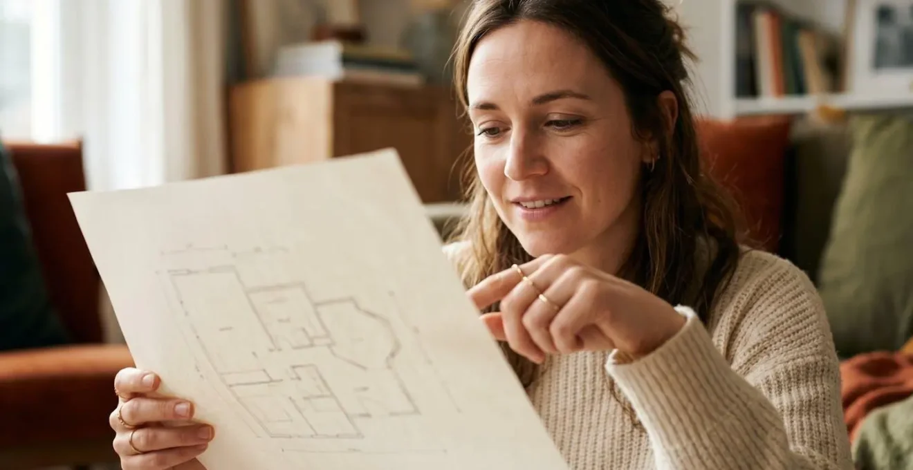 Audit visuel des espaces perdus et potentiel d'optimisation dans un logement